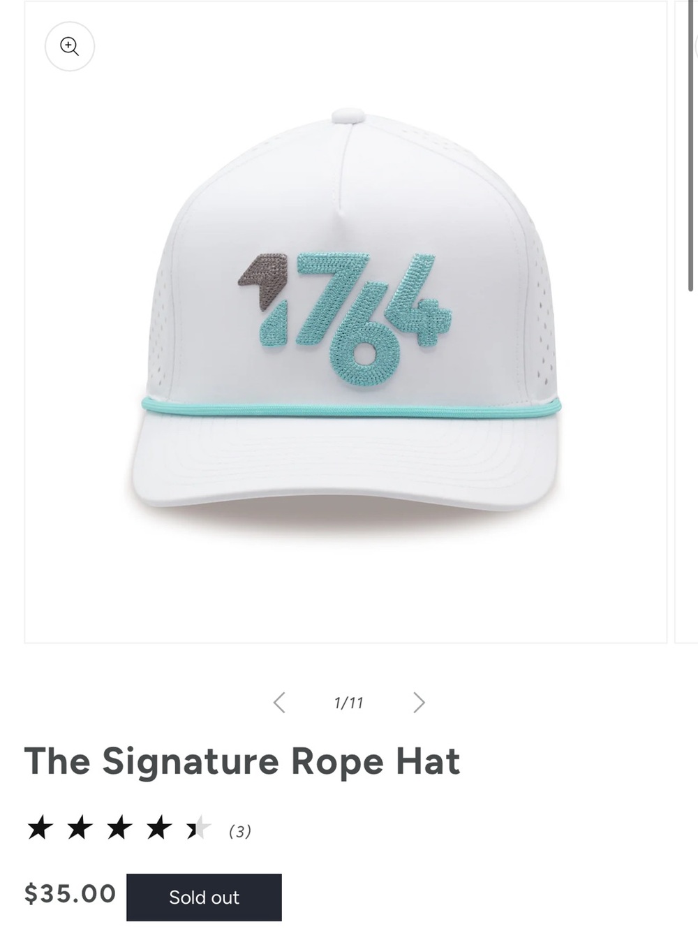 1764 Golf - The Signature Rope Hat